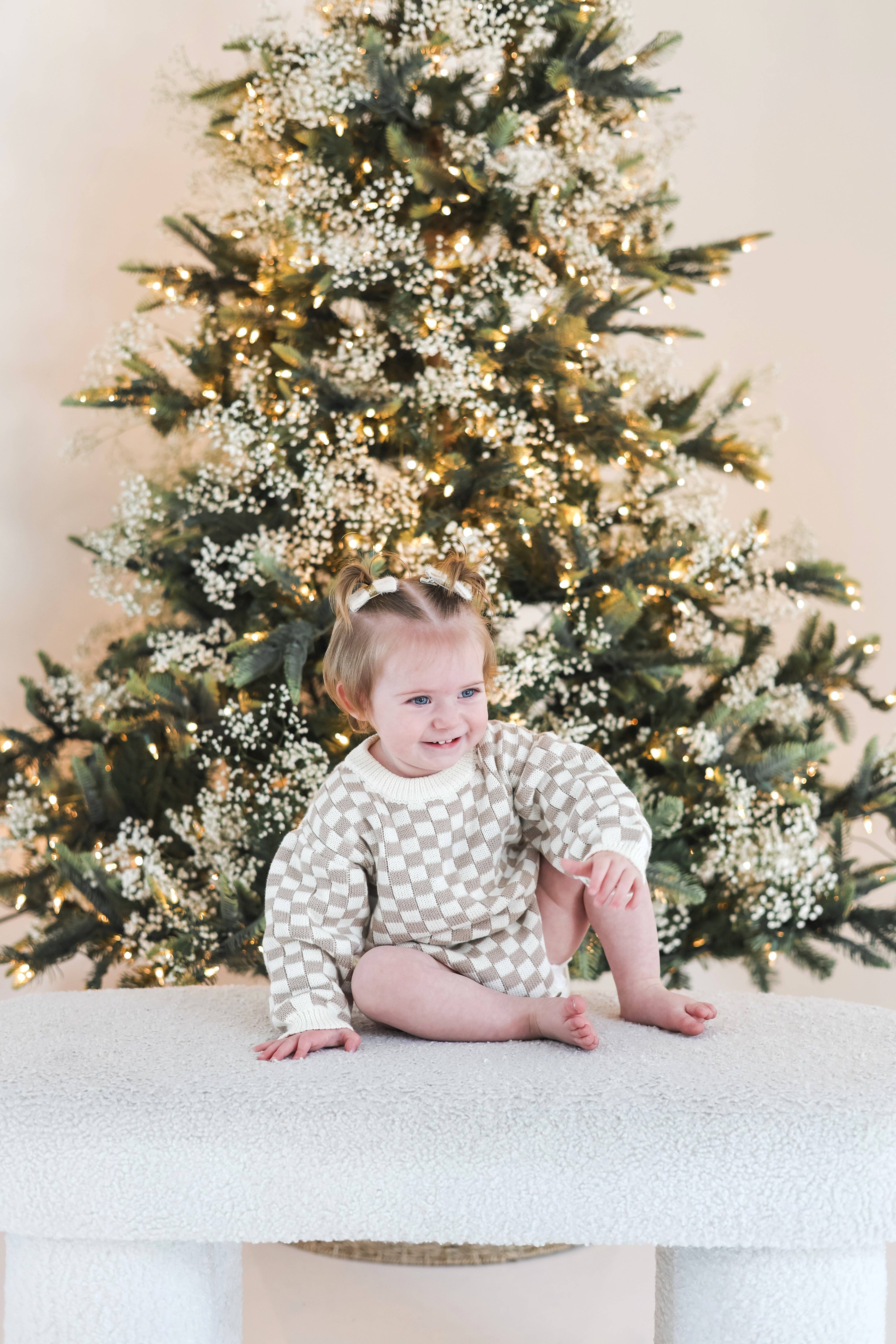 Celebrate Your Tribe - Wholesale Bodysuit (Non-Footed) - Baby - Checker Knit Bodysuit3