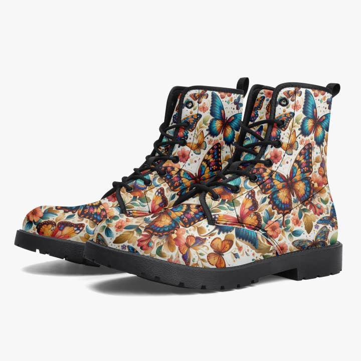 Bottes en cuir tendance Papillon mignon #4.0 pour la vente par Oh Pote