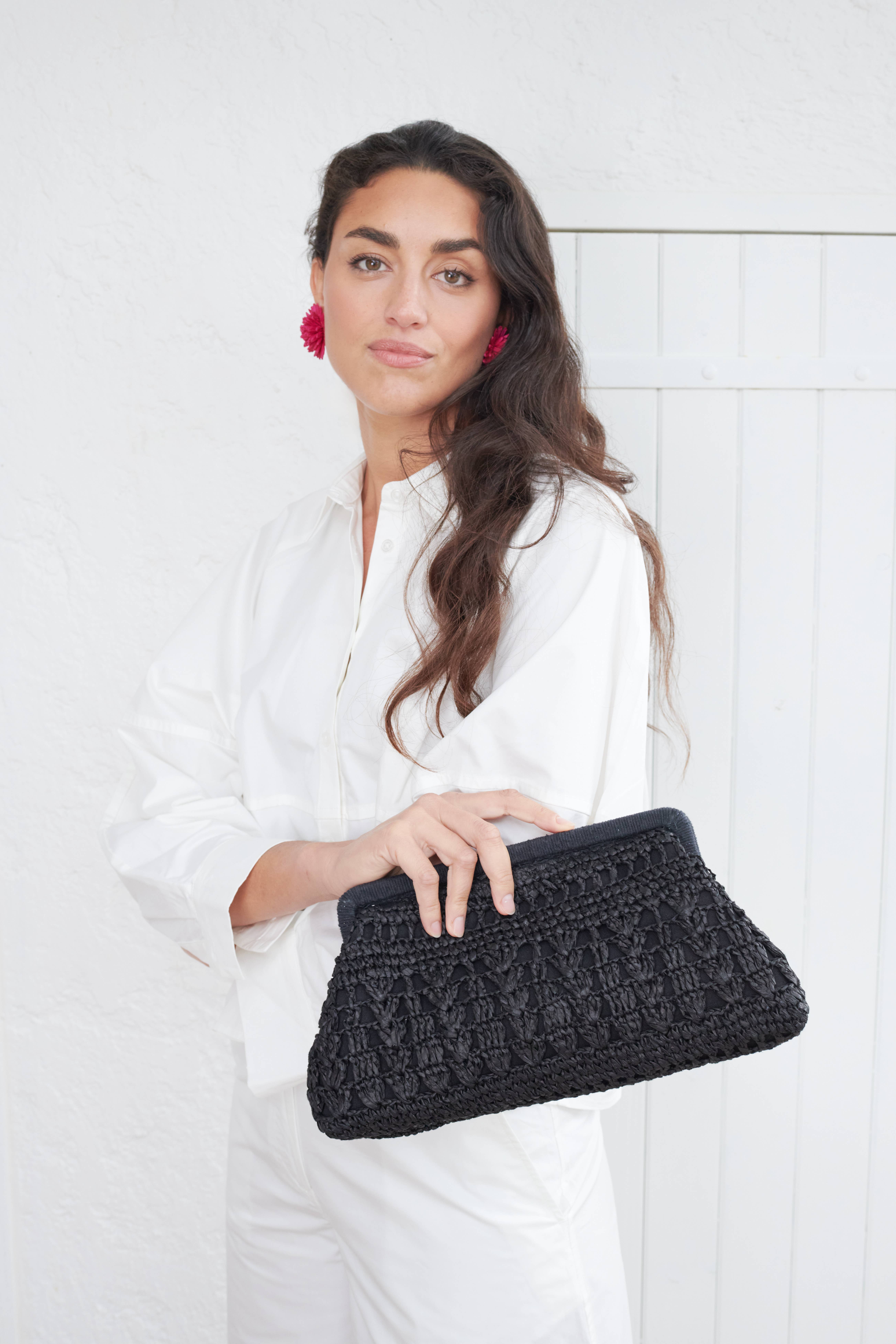 Maradji - Wholesale Pouch - Women's - POCHETTE CUIR DORÉ CUIVRÉ GINA ACAJOU1