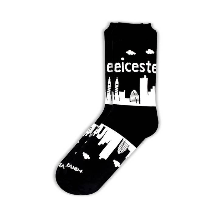 Chaussette Leicester Skyline pour la vente par Stand4 Socks
