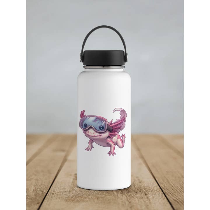 Ozark Sticker Company - Wholesale Sticker - Axolotl with Goggles Sticker