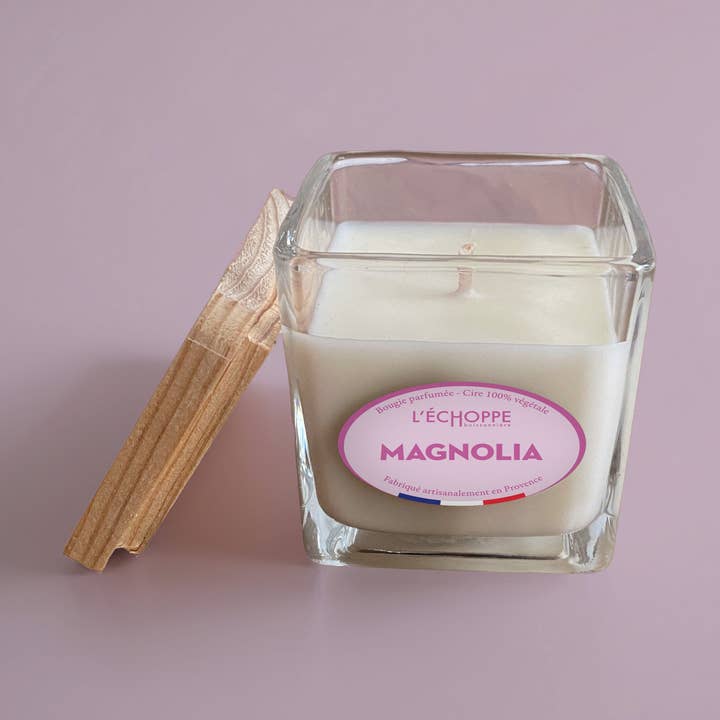 L'Échoppe Buissonnière - Wholesale Jar/Filled Candle - Magnolia - Scented candle 85g0