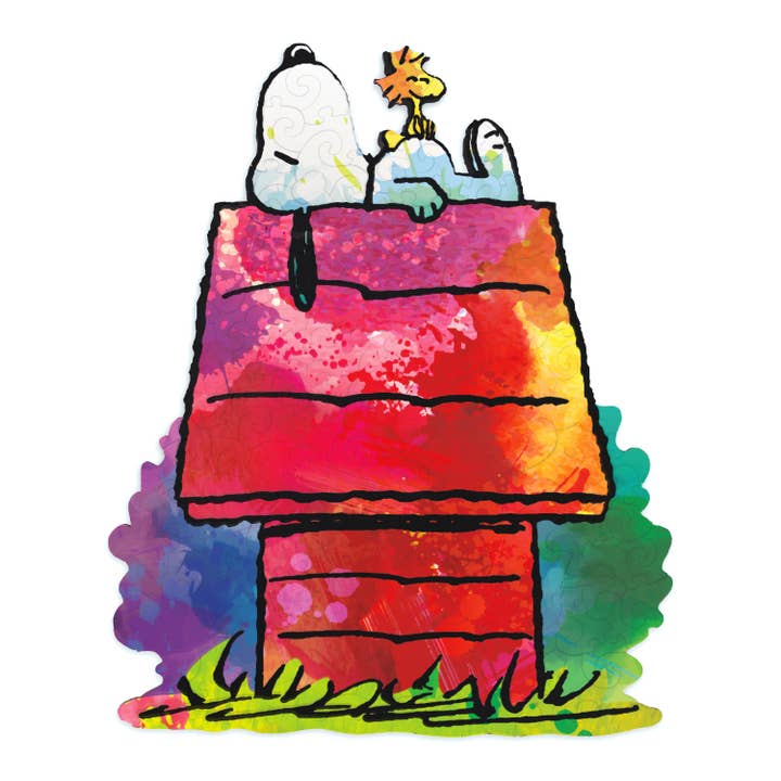 Puzzle Amendoim Snoopy Madeira por atacado de AQUARIUS, GAMAGO, ICUP, & ROCK SAWS by NMR Brands