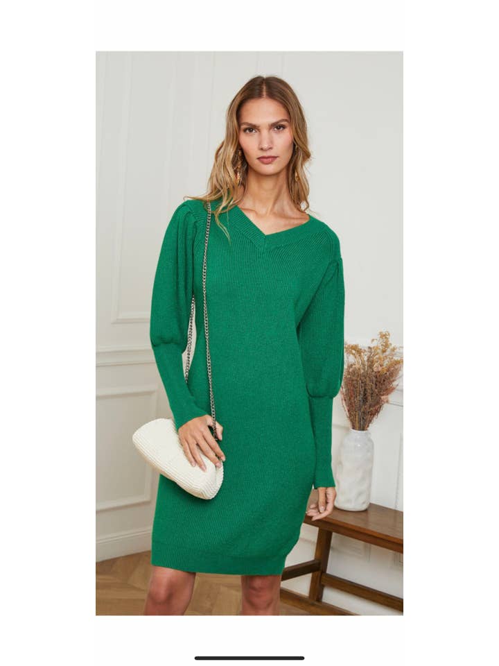 LÉA & LUC - Vente Robe – femme - Robe pull REF. 8692