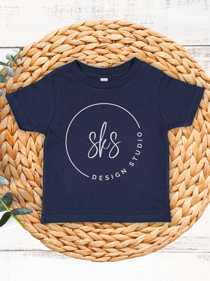 SKS Design Studio - Wholesale Screen Printed T-Shirt - Kids - CUSTOM LOGO | Toddler T-Shirt6