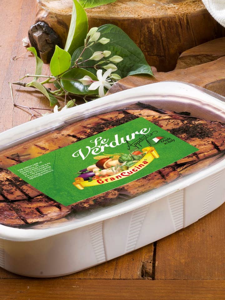 Grilled Eggplants Tray 2.1kg for wholesale by TAB GREEN LINE SRL (Gran Cucina)