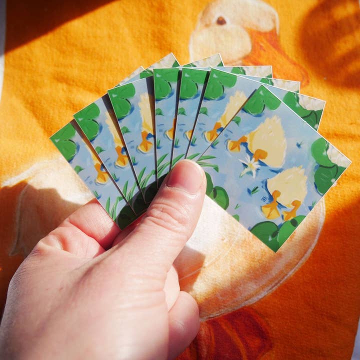 Luce.eps – Großhandel Aufkleber – Butts Aufkleber, Süßer Entenhintern, Netter Aufkleber3