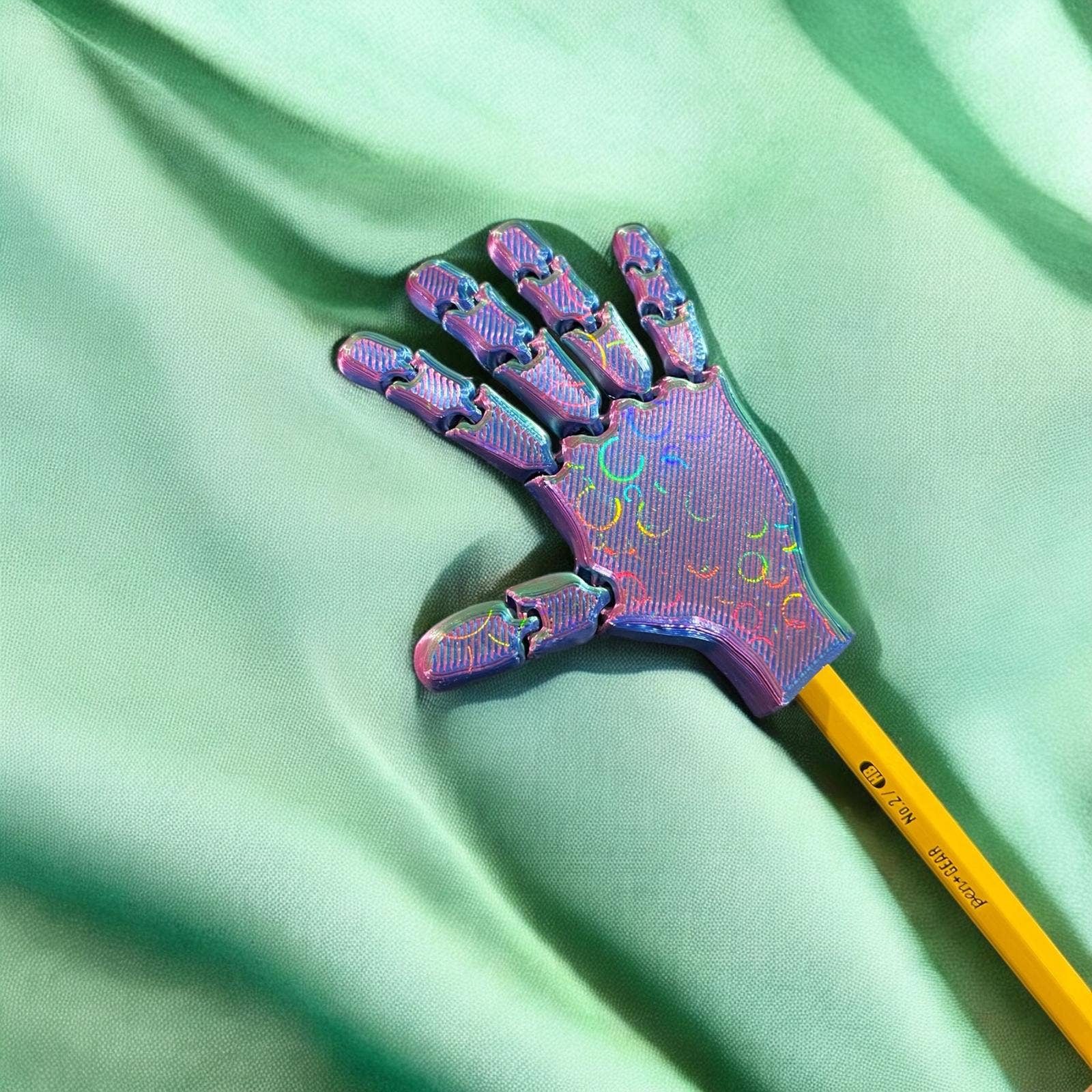 Pretzel Prints – Topper de lápis - Crianças por atacado – Topper para lápis de mão Flexi, Regresso às Aulas, Acessórios de escritório8