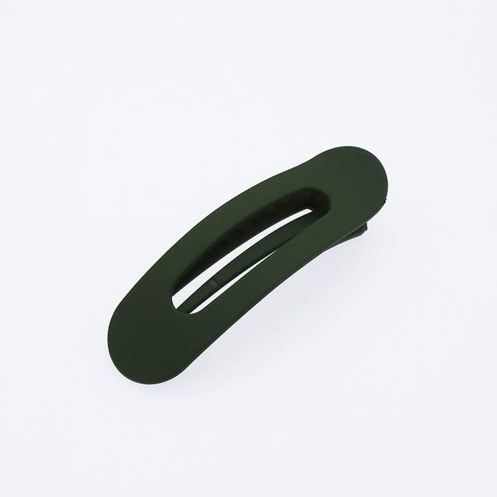 JOSSLYN by wall to wall - Wholesale Hair Clip - Women's - LARGE OVAL LAY DOWN FLAT HAIR CLAW CLIPS | 40H9166