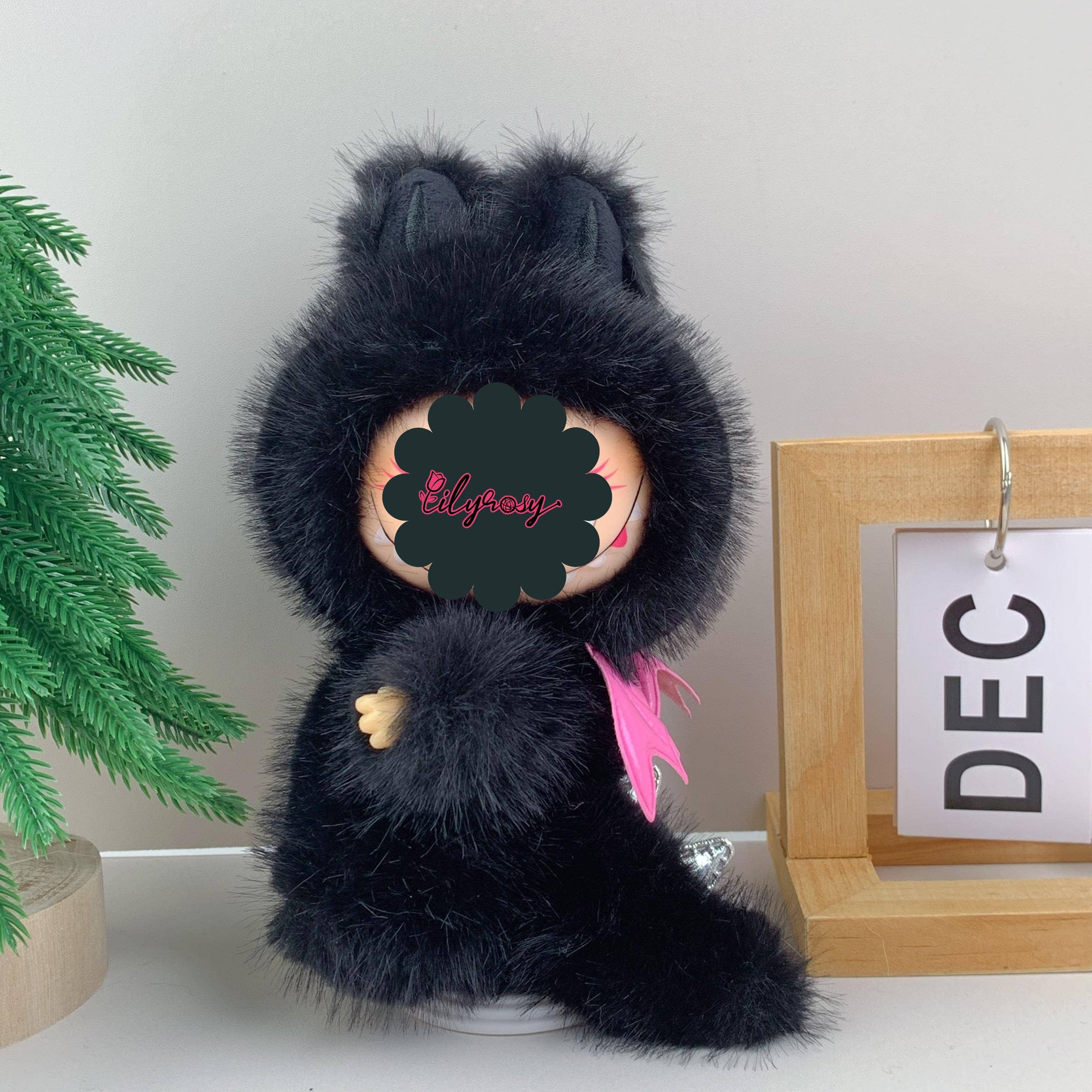 Lilyrosy（Duty free) - Venta al por mayor Peluche - Niños y bebés - Muñeca personalizada hecha a mano de 17 cm – Juguete de arte único en su tipo1