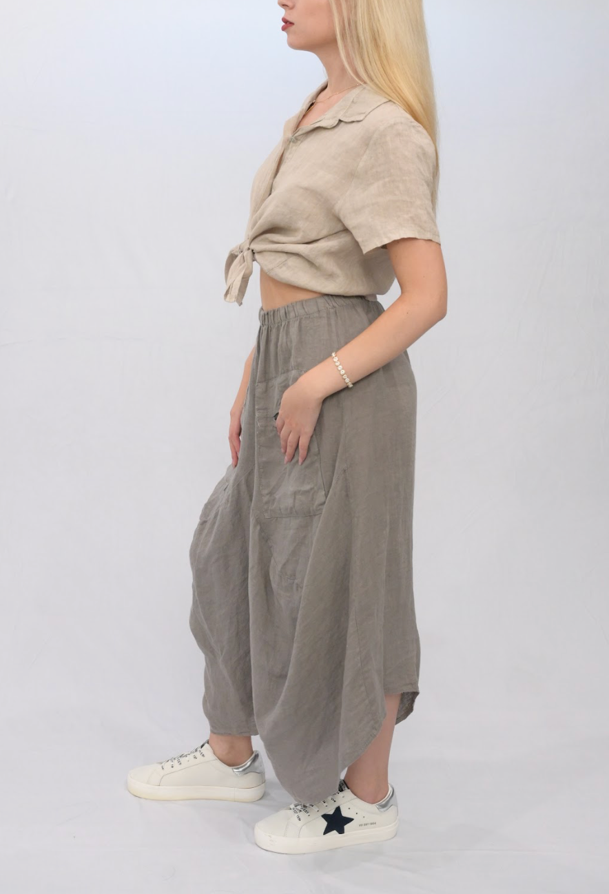 Merci Marie - Wholesale Pants - Women's - Linen Parachute Pants11