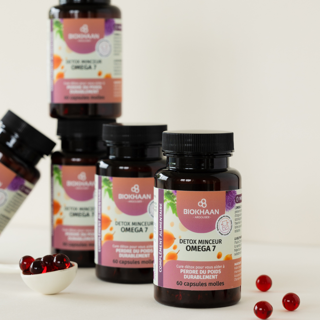 BIOKHAAN - Wholesale Oral Supplement/Vitamin - 60 SLIMMING DETOX SOFTGELS / SEABUCKTHORN - MILK THISTLE3