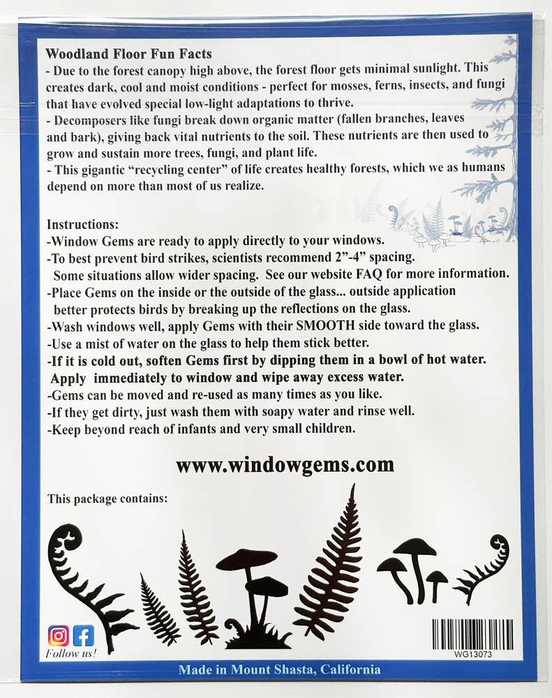 Window Gems - Vente Attrape-soleil - Gemmes de fenêtre Woodland Mix5