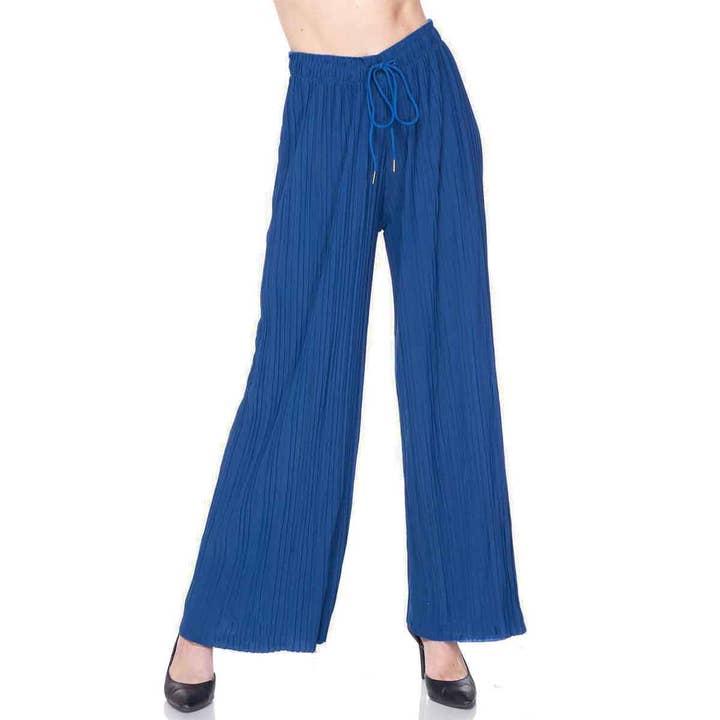 The Magic Scarf Company - Wholesale Pants - Women's - 902T - Pleated (No Hem) Twill Pants3