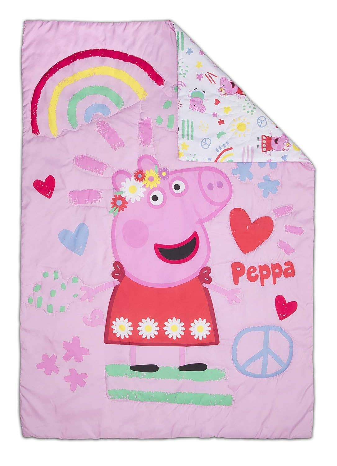 Innovarix - Wholesale Bedding Set - Kids & Baby - Peppa Pig Be Nice & Kind 4 Piece Toddler Bedding Set1