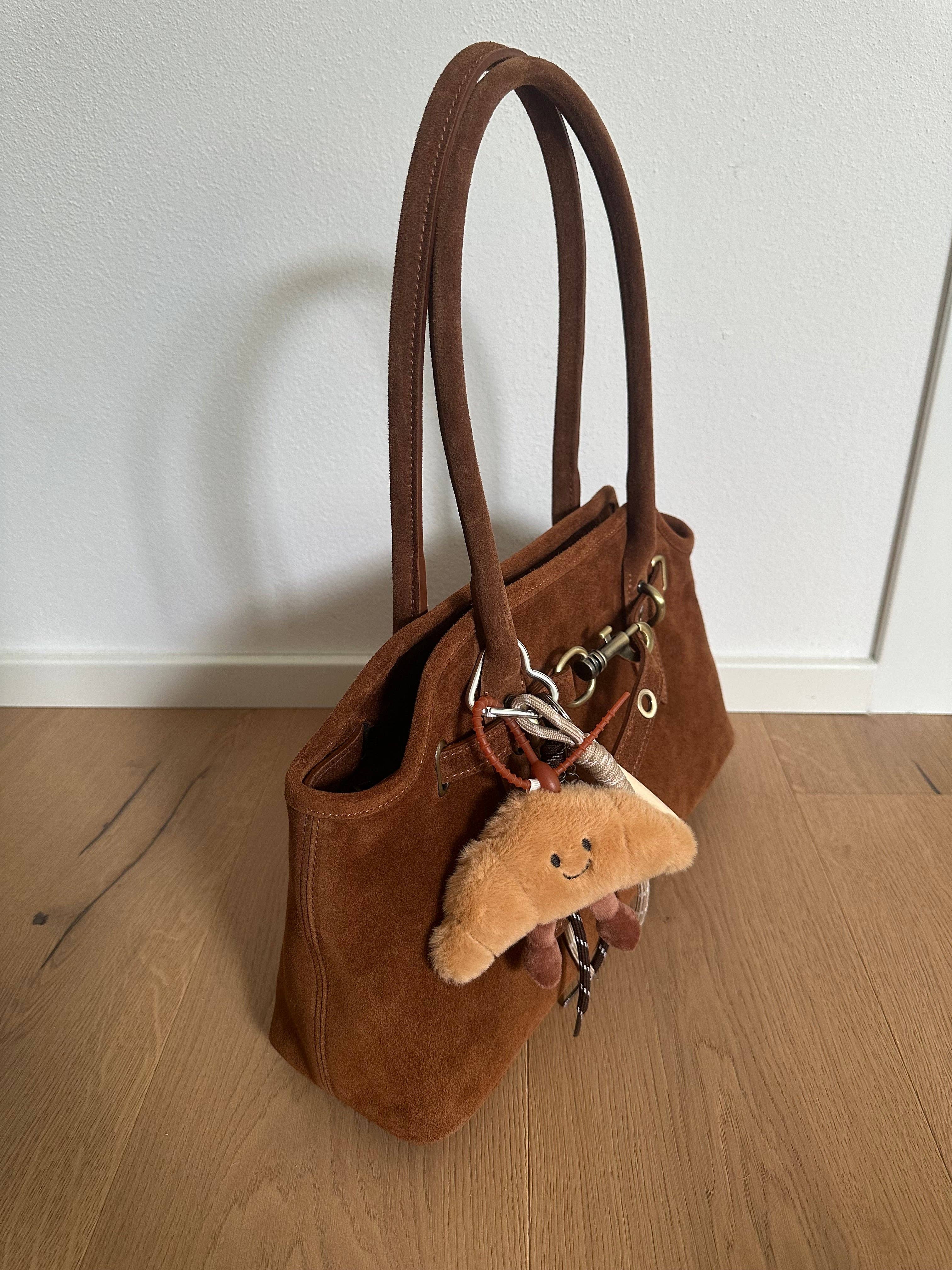 Zhade – Bolsa de ombro – Mulher por atacado – GRACE - bolsa de ombro em camurça genuína12
