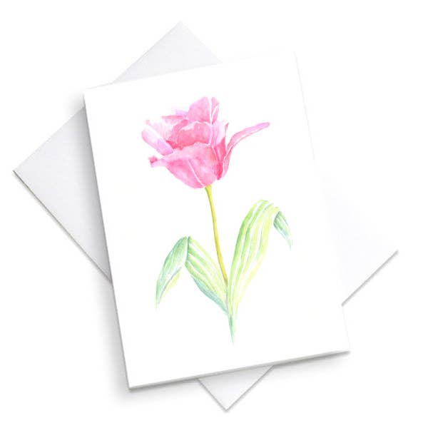 Pink Tulip for wholesale by Two Bees Design Studio