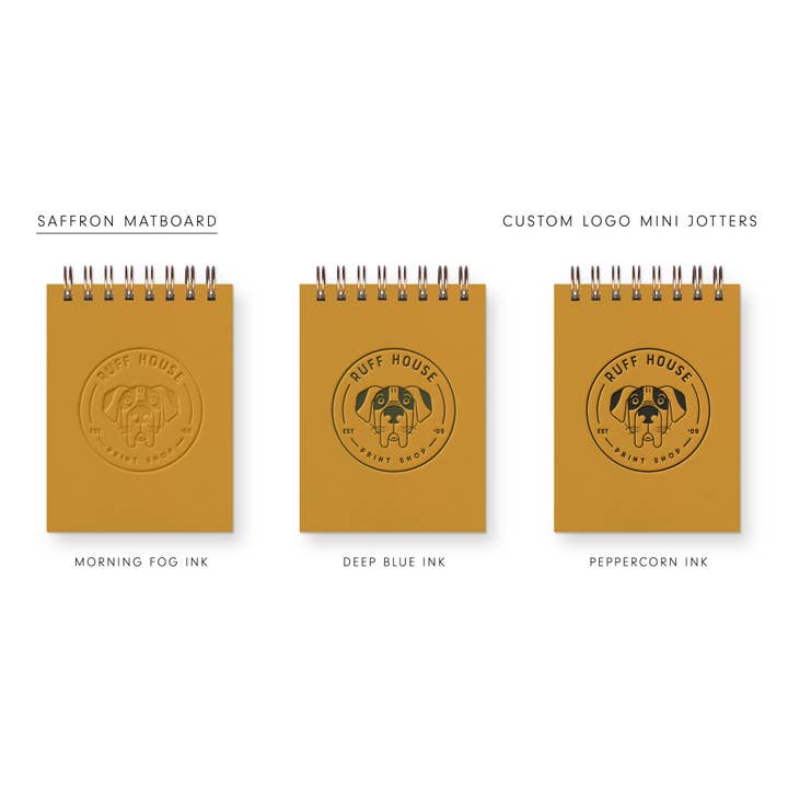 Ruff House Print Shop - Wholesale Notebook - Custom : Logo Mini Jotter Notebook17