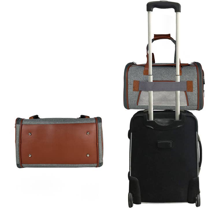 Mr. Peanut's - Wholesale Pet carrier – Cat/dog - Mr. Peanut's Gold Series Standard Size Airline Compliant Pet Carrier4