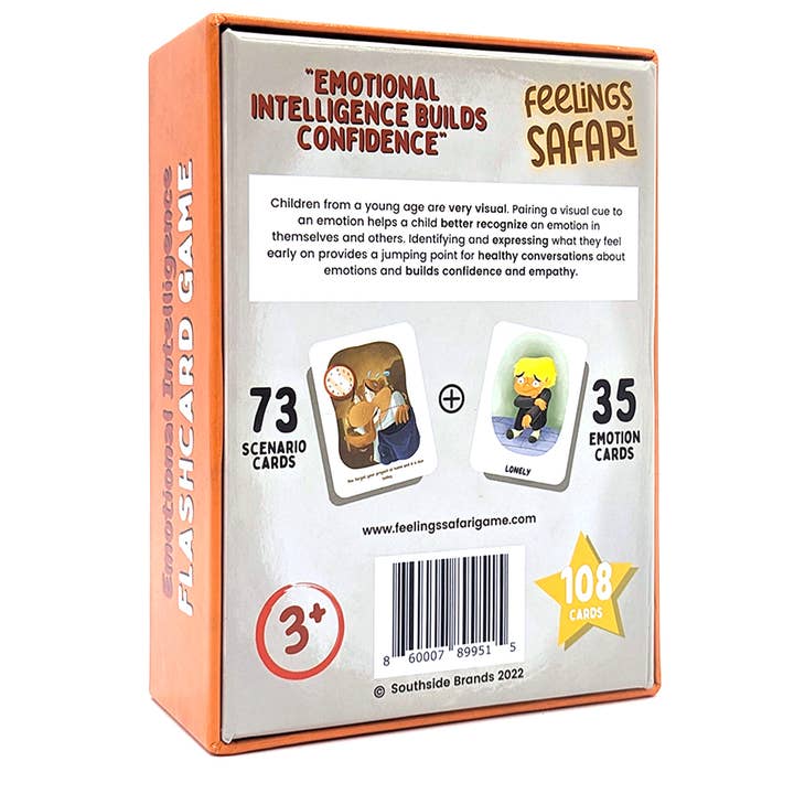 Rudderr, LLC/MintBucket - Wholesale Learning Cards - Kids & Baby - Feelings & Emotions Cards - Emotional Intelligence Card Game1