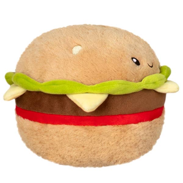 Squishable - Wholesale Stuffed/Plush Toy - Kids & Baby - Snugglemi Snackers Hamburger (5")