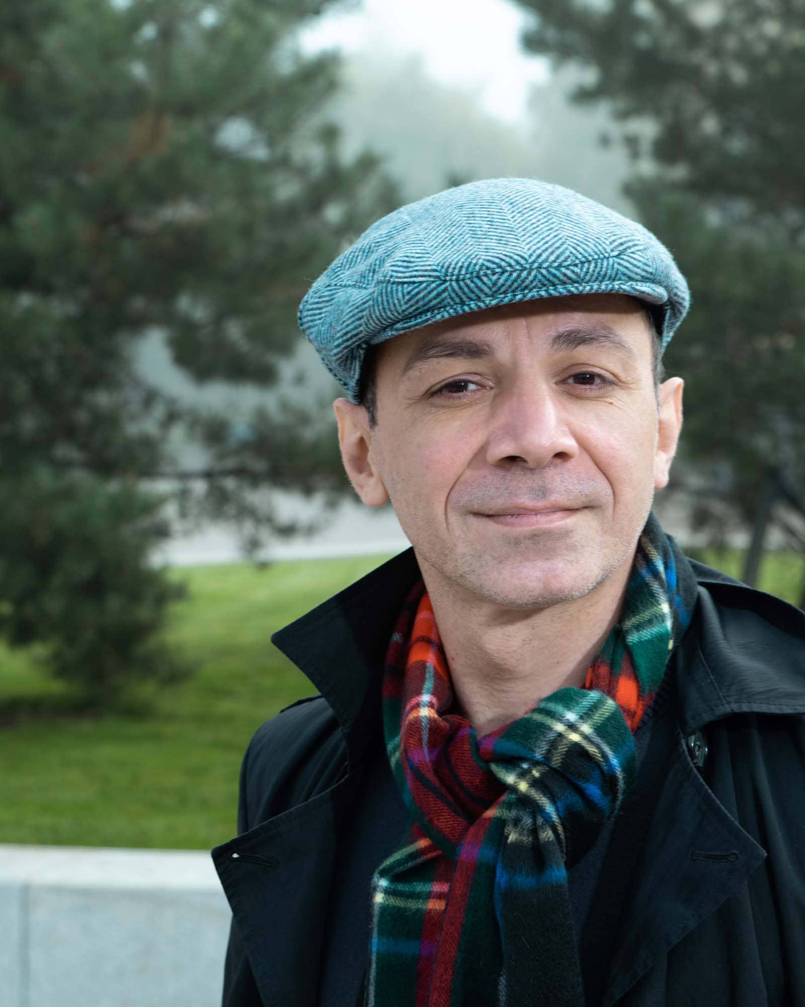 Leather Guild - Vendita all'ingrosso Coppola - Uomo - Cappello piatto in tweed11