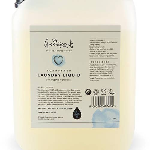 Greenscents Ltd – wholesale Liquid laundry detergent – Greenscents Organic Laundry Liquid6