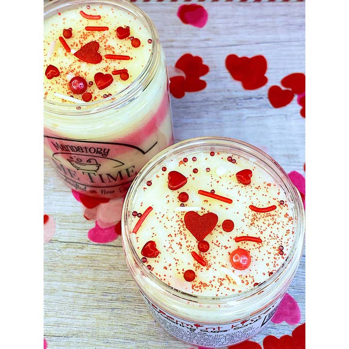 Mandatory Me Time - Wholesale Body Scrub/Exfoliant - Peppermint Kisses Sugar Scrub | Valentine’s Day Gift