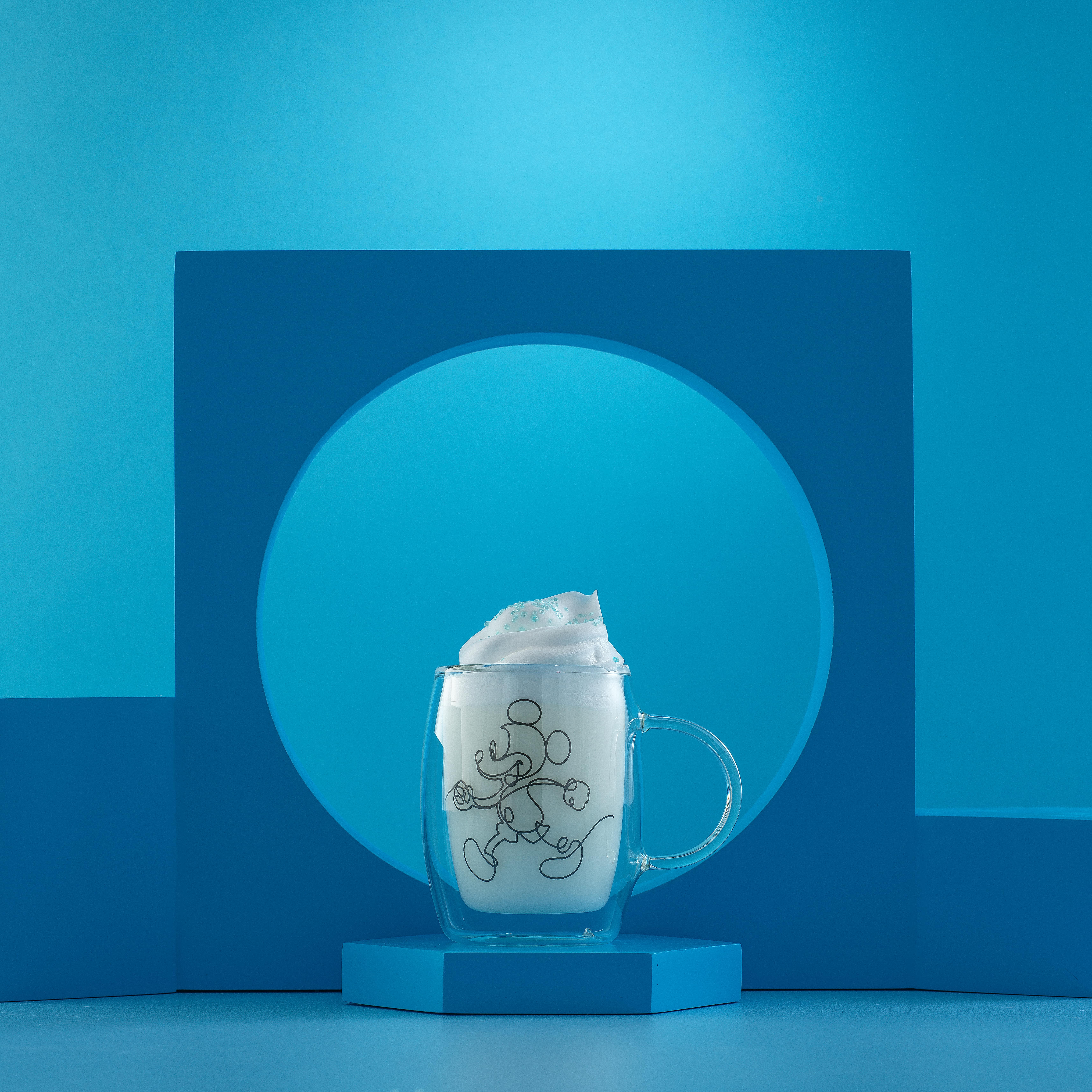 JoyJolt - Vente Tasse à café - Verres à expresso Disney Mickey et Pluto 5,4 oz - Set de 26