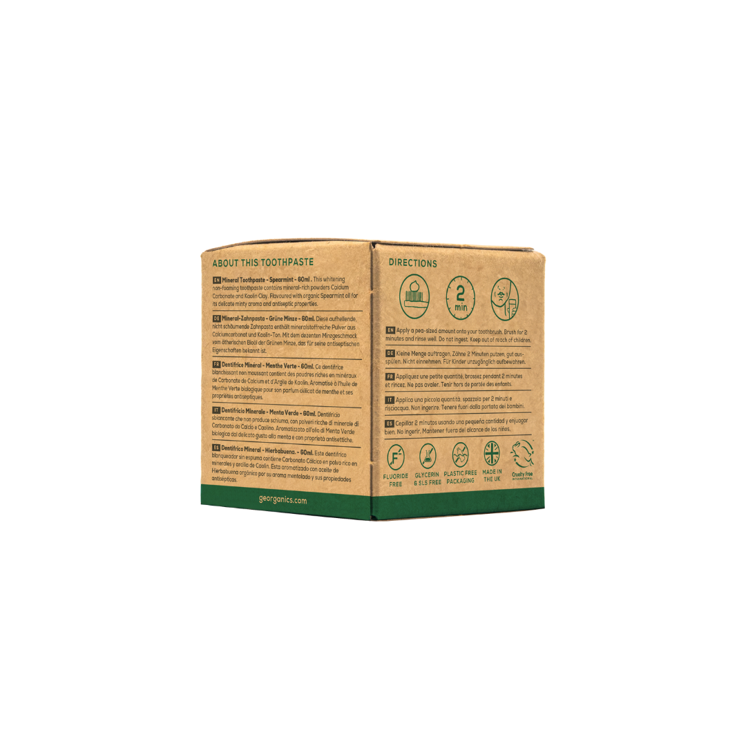 Georganics - Wholesale Toothpaste - Mineral Toothpaste - Spearmint3