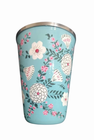 Curiosity Lab - Wholesale Drinking Glass/Cup - Hand-painted food-grade stainless steel tumbler Srinagar Grand27