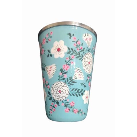 Curiosity Lab - Wholesale Drinking Glass/Cup - Hand-painted food-grade stainless steel tumbler Srinagar Grand27