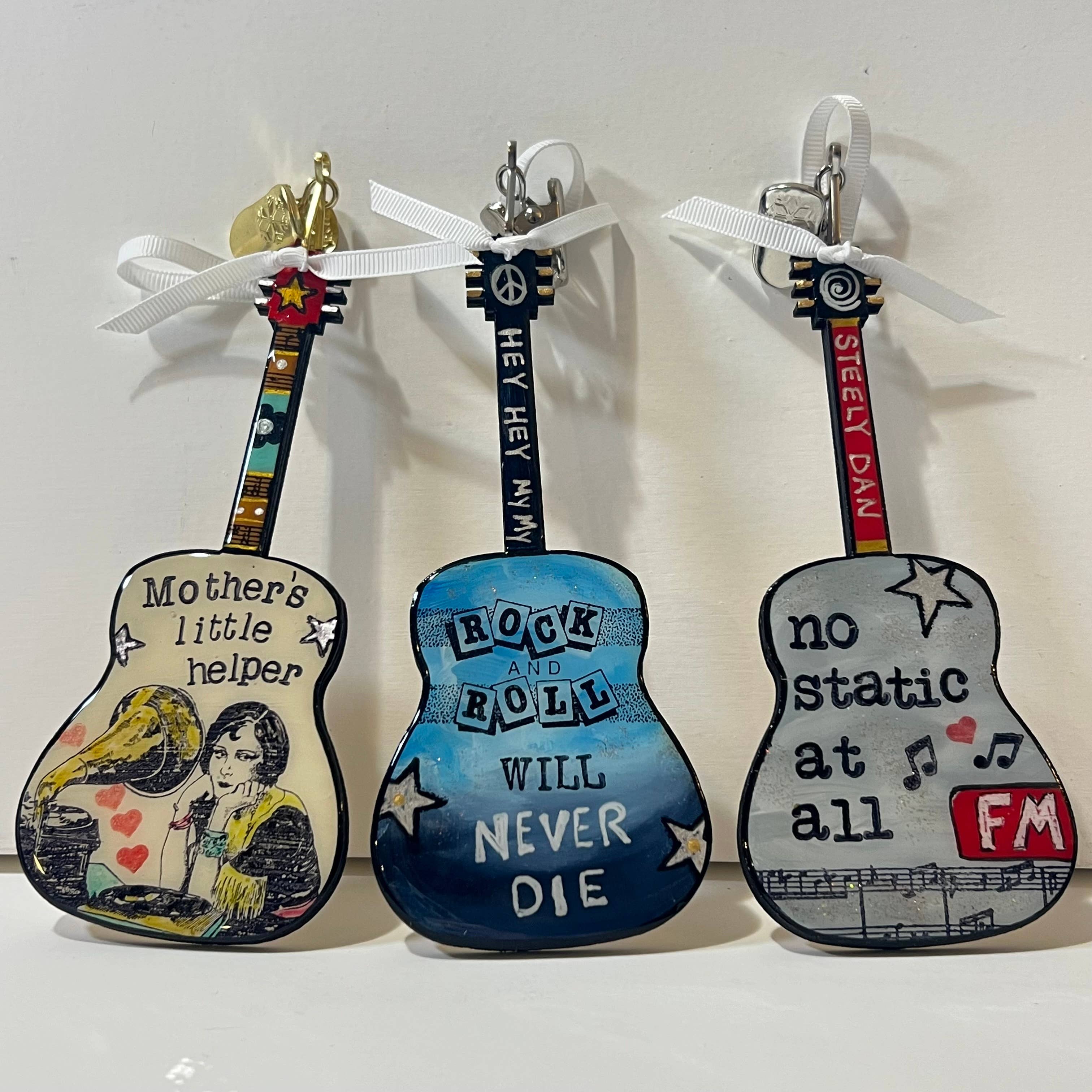 Clever Clogs Art - Wholesale Ornament - Rock and Roll Will Never Die, Neil Young, ornament 6