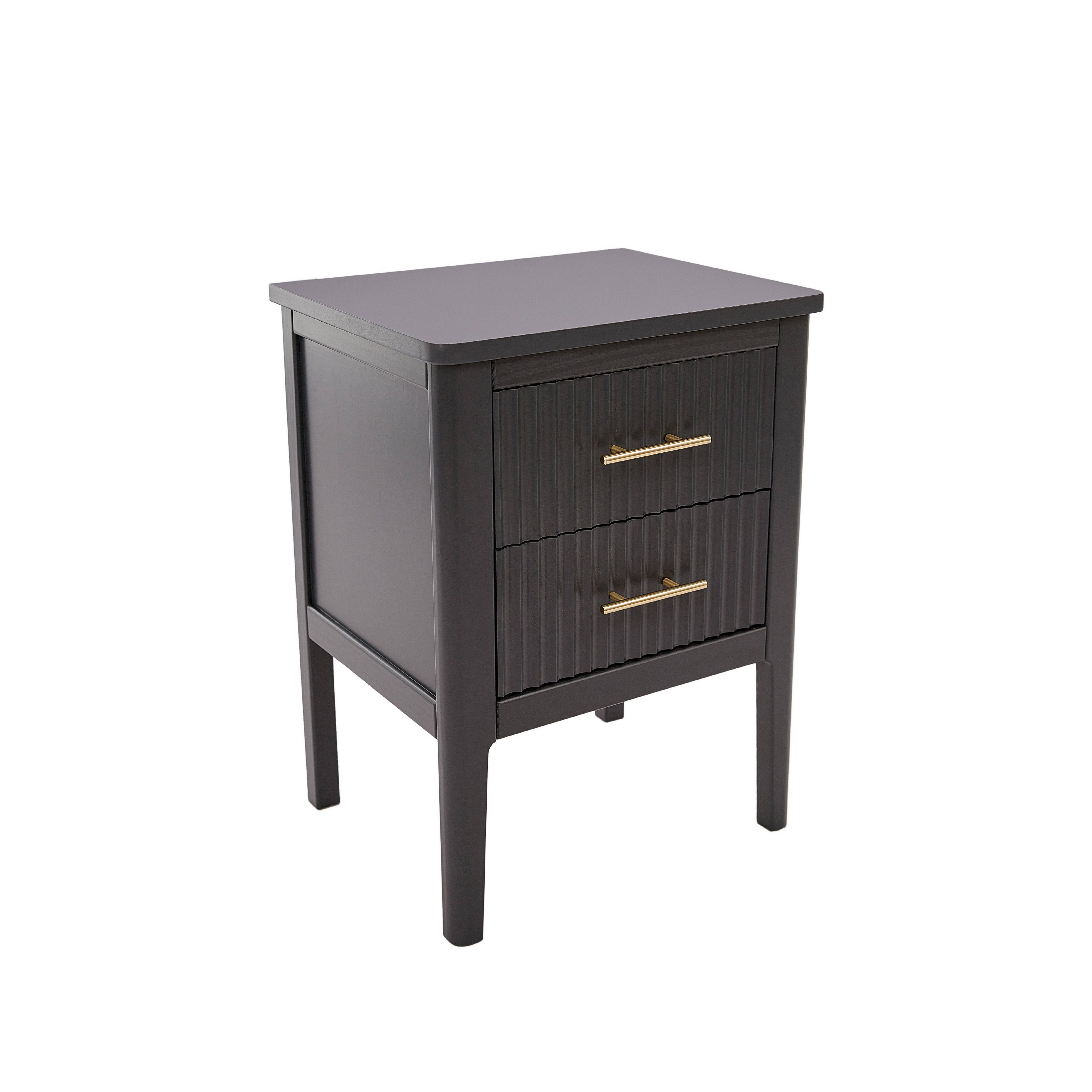 Greener Valley Trading - Vente Tables d'appoint - Table de chevet 2 tiroirs Arise-Sun - Série B - NB1010