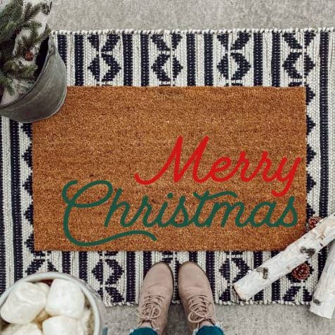 Happy Easter Outdoor Doormat for wholesale by Haddy Jack’s Design Co.