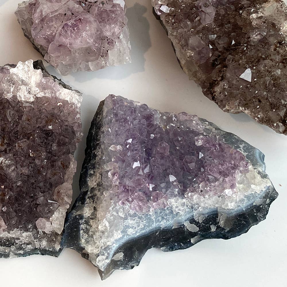 VIE – wholesale Spiritual stone/crystal – Amethyst Cluster, 1kg Pack2