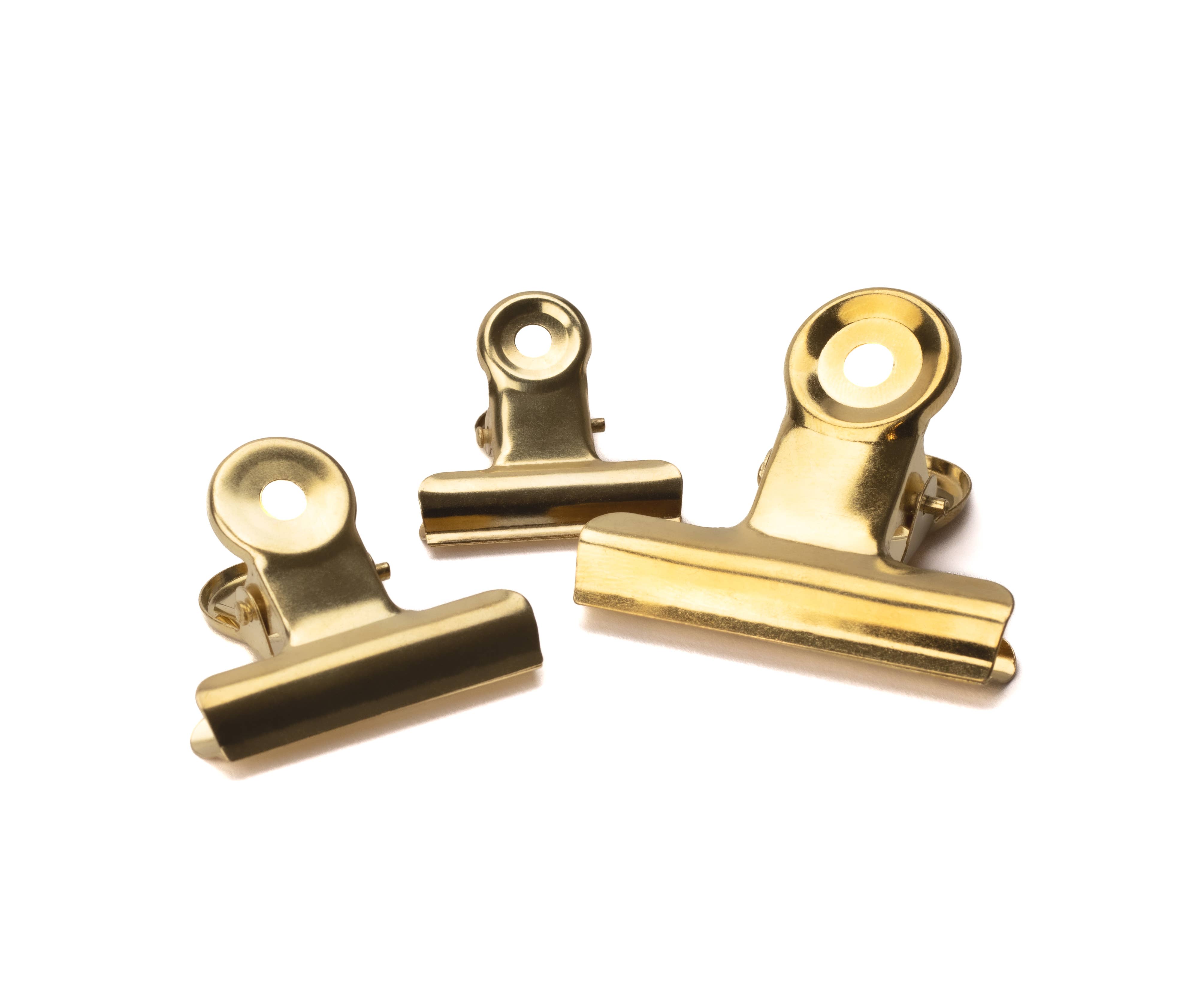 liebevoll verpackt - Wholesale Paperclip - Premium Clips Gold, 30mm / 38mm