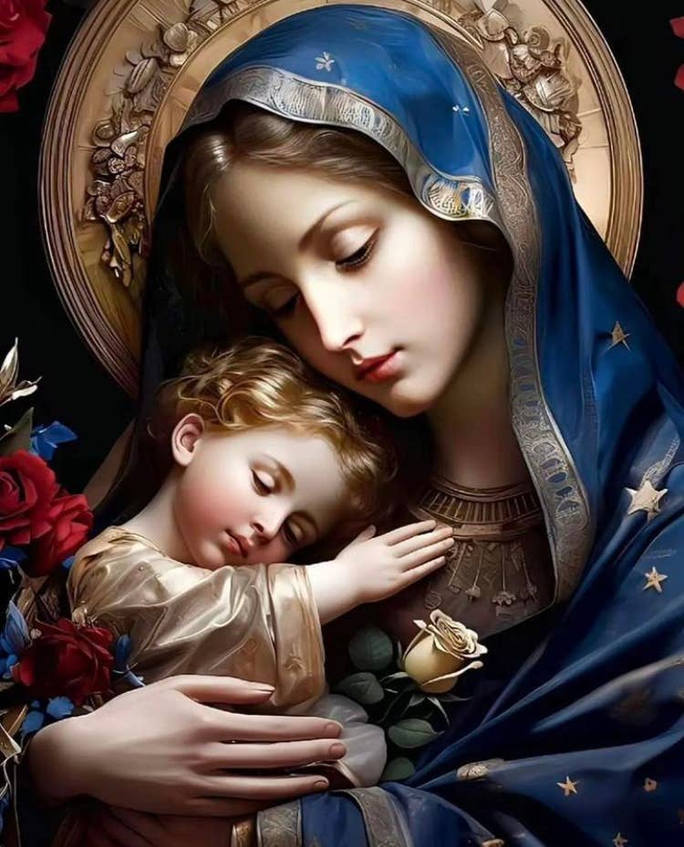 Costa Articoli Religiosi - Vendita all'ingrosso Decorazione da parete - Bambini e neonati - Quadro su tela cm. 30x40 (11,8x15,7 pollici) soggetti vari23