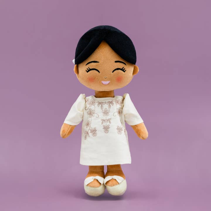 Filipina 'Malaya' Cultural Mini Doll (Case Pack of 6) for wholesale by Joeydolls