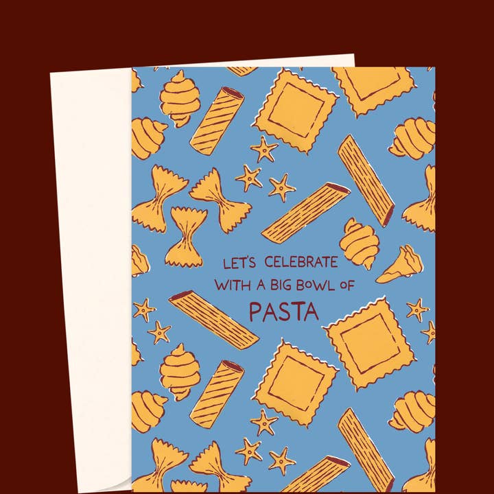 papierwinkel - Wholesale Birthday Card - Pasta Card | Congratulations Cards | Pasta Birthday Cards
2