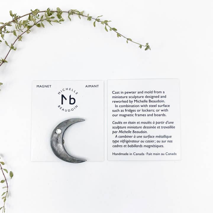 MICHELLE BEAUDOIN - Wholesale Magnet - Moon Quarter0