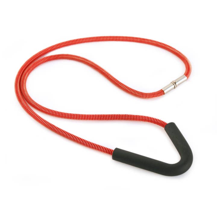 Alex Necklace Red for wholesale by Industrial Jewellery Ltd