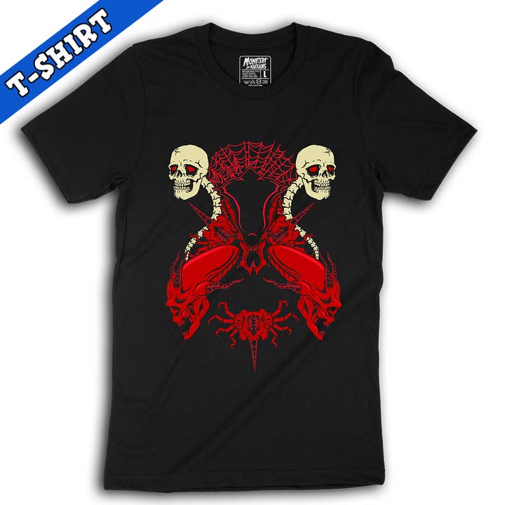 Xenomorph Mother Alien Predator Horror Shirt for wholesale by Monsters and Martians LLC