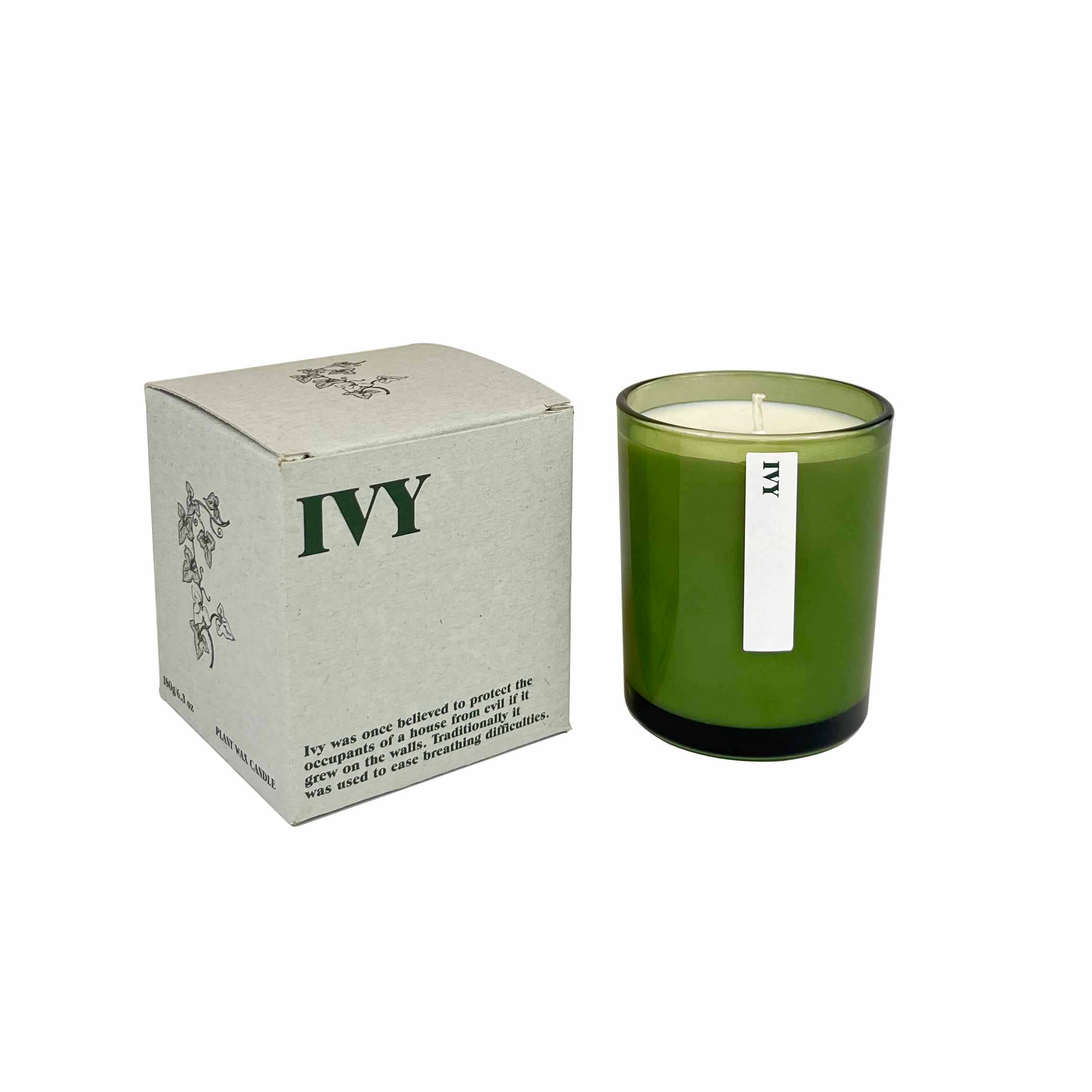 Heaven Scent Incense Ltd – wholesale Jar/filled candle – NEW! Green Botanical 20cl Candle 9