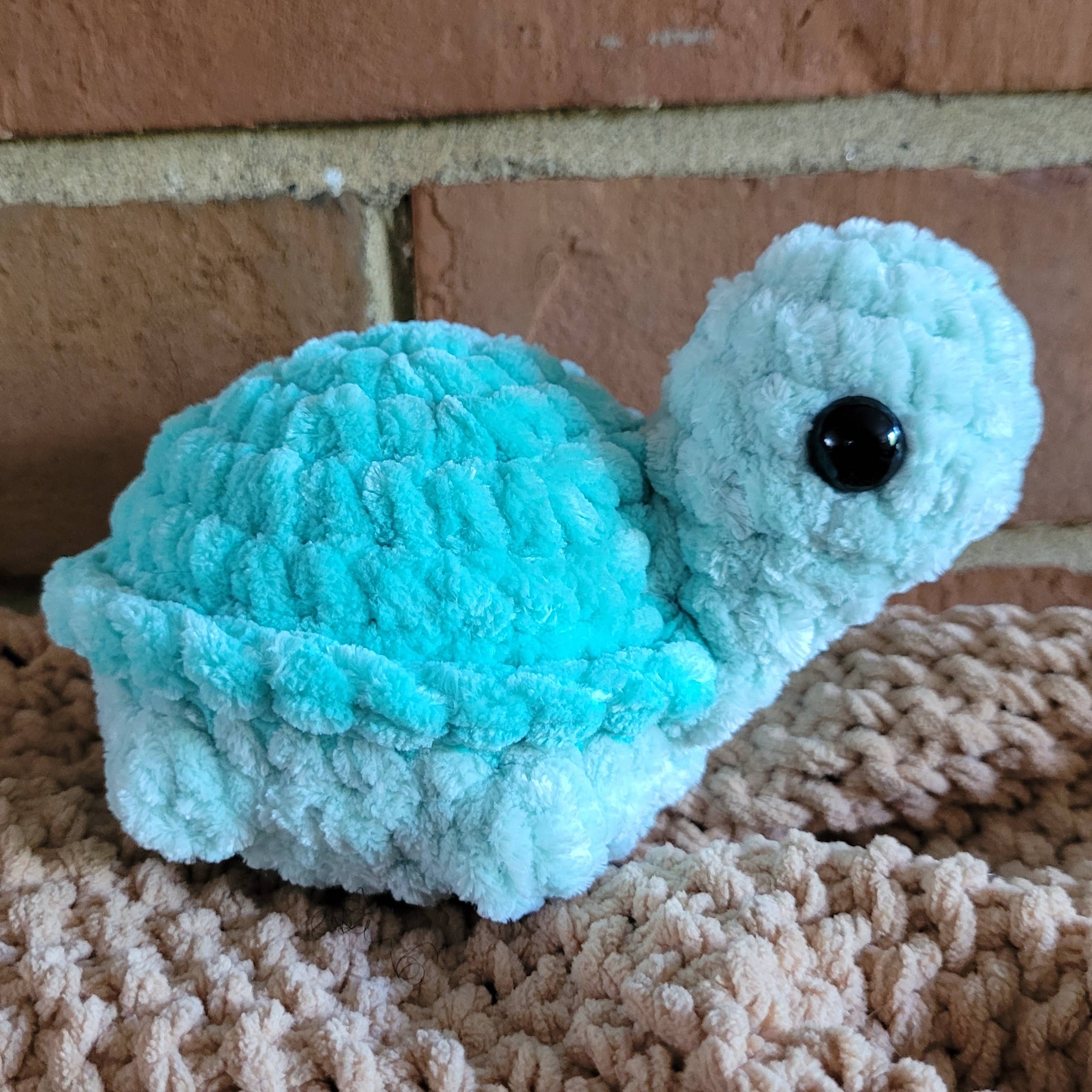 Katie Alay – Großhandel Kuschel-/Plüschtier – Kind & Baby – 6" Häkel-Schildkröten-Plüschspielzeug9