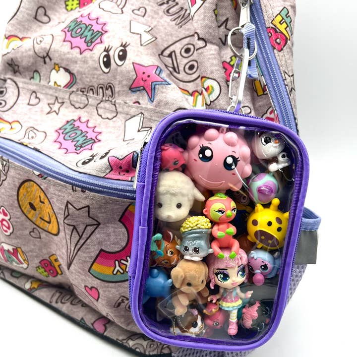 Mavi Bandz - Wholesale Purse/Bag Accessory - Kids - Knick Knack Mini Backpack Clip Bag Collectibles Storage Case