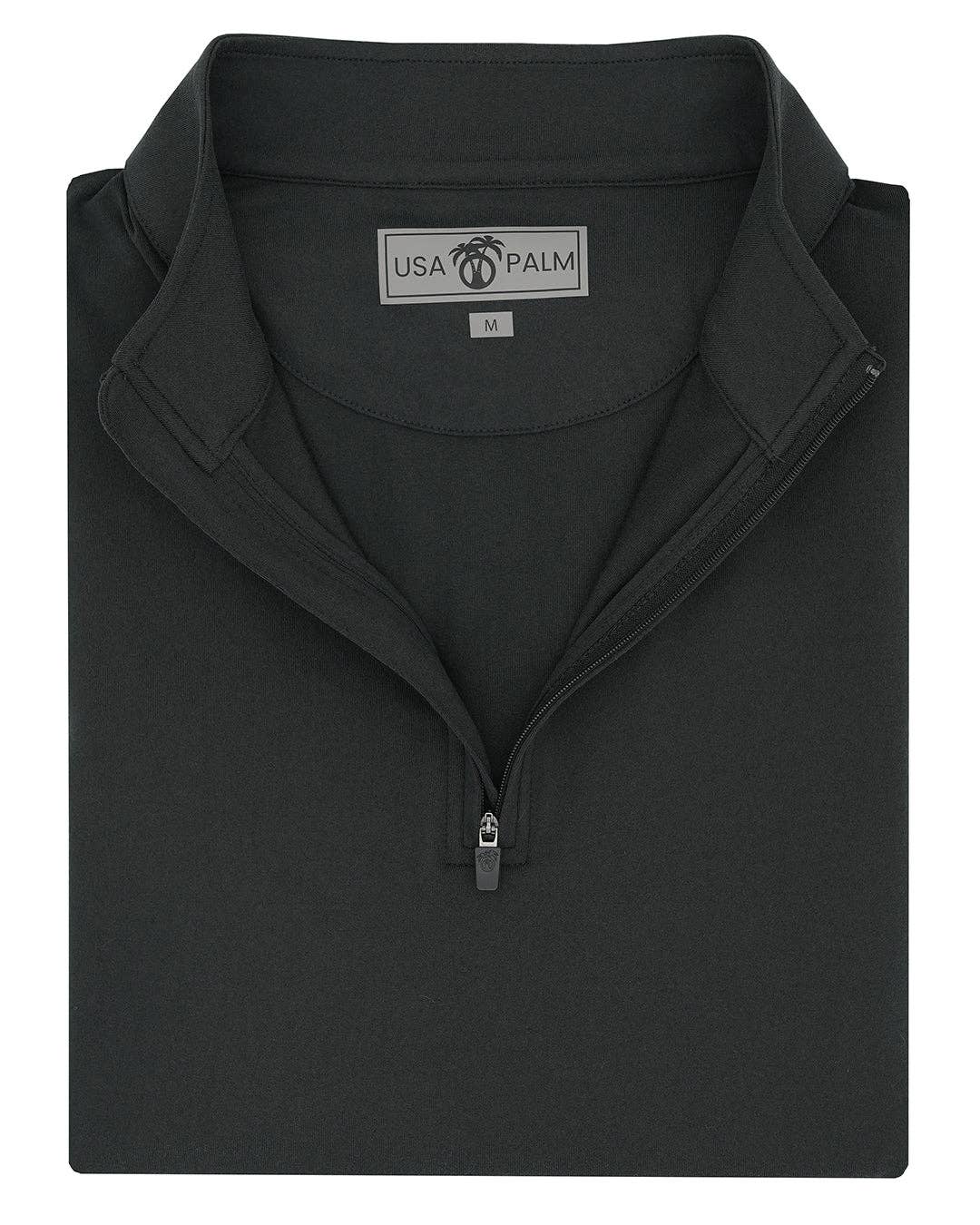 USA Palm – Polo - Homem por atacado – Fecho de 1/4 Mesclado60