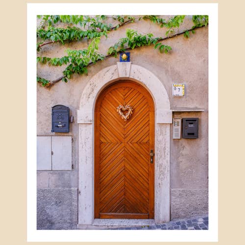 Impression d'art italienne (8x10) : La Porta del Limone, Lago di Garda pour la vente par Charlotte to Paris