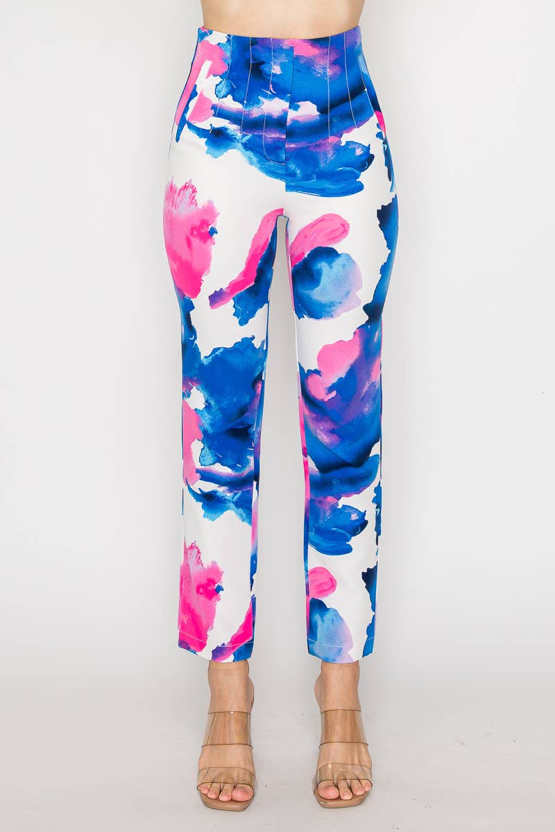 DNA Couture - Wholesale Pants - Women's - Printed Full Length Pants1