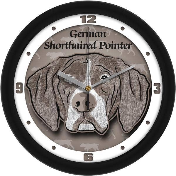 Pointer Dog Wall Clock for wholesale by Sun Time